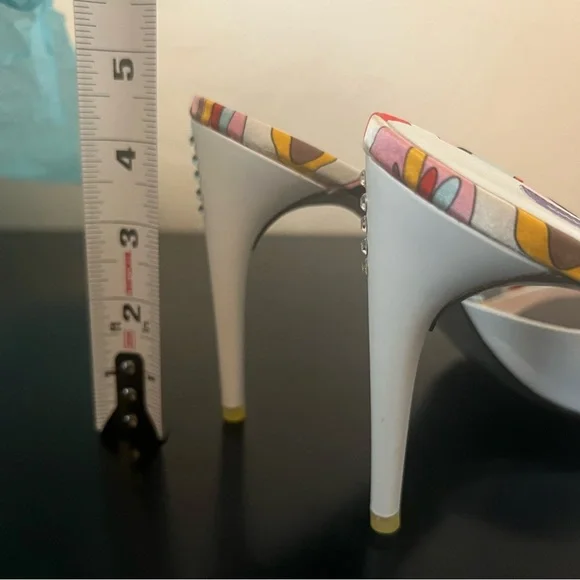 Emilio Pucci High Heeled Sandals Size 41 New in Box - Picture 4 of 16